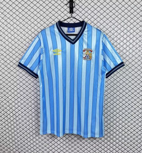 Retro Jersey 1983-1984 Coventry City Home Soccer Jersey Vintage Football Shirt