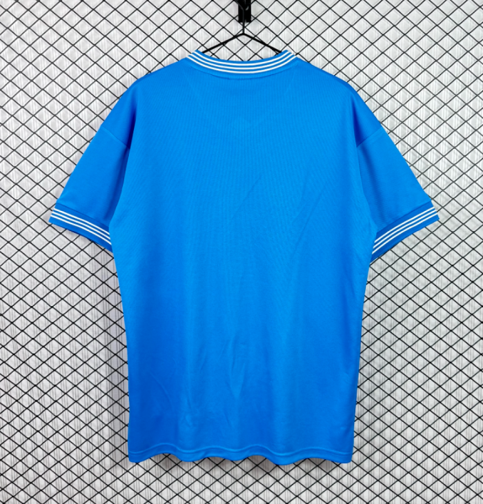 Retro Jersey 1983-1984 Calcio Napoli Home Soccer Jersey Napoles Vintage Football Shirt