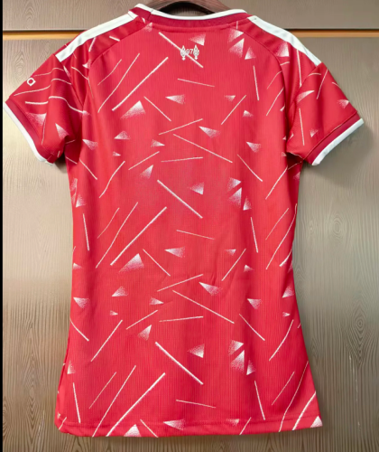 Women 2026-2027 Liverpool Home Soccer Jersey Girl Football Shirt