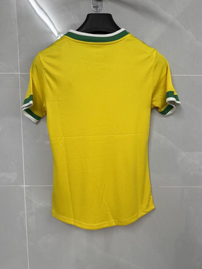 Women 2026-2027 Flamengo Yellow Soccer Jersey Girl Football Shirt
