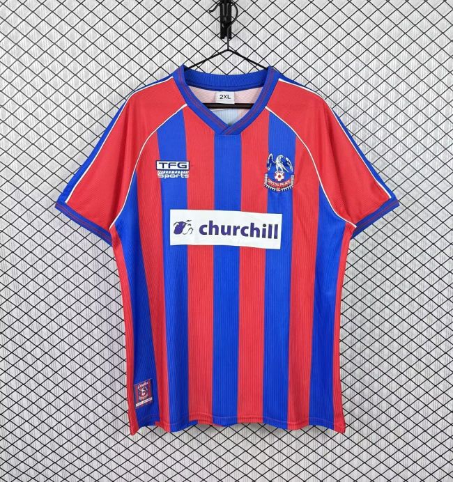 Retro Jersey Palace Football Shirt Fan Version 1999-2000 Crystal Palace Home Soccer Jersey