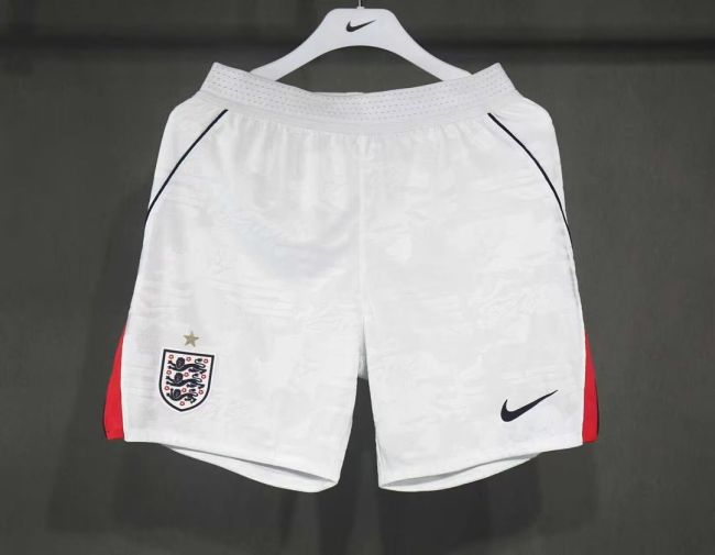 Player Version 2026 England Home Soccer Shorts Football Shorts