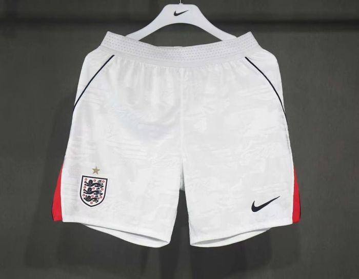 Player Version 2026 England Home Soccer Shorts Football Shorts