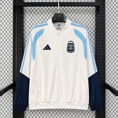 2026 Argentina White Originals Soccer Windbreaker Jacket Football Jacket