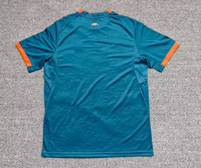 Fans Version 2026-2027 Valencia Away Blue Soccer Jersey Football Shirt