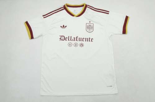 Fan Version 2026 Spain X Dellafuente 10 Away Soccer Jersey España Camisetas de Futbol