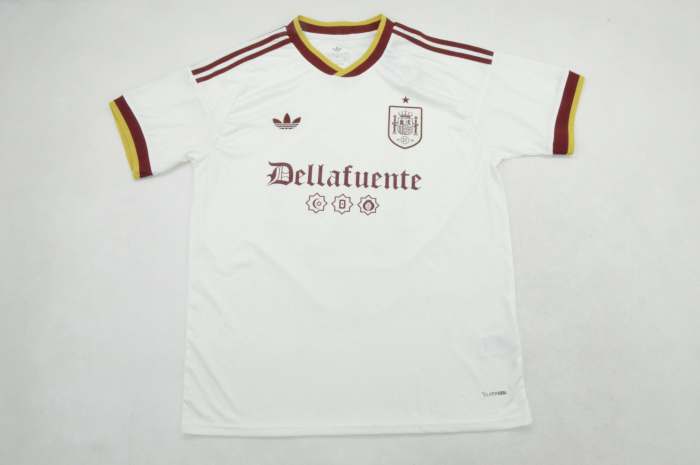 Fan Version 2026 Spain X Dellafuente 10 Away Soccer Jersey España Camisetas de Futbol