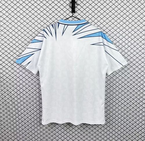 Retro Jersey 1991-1994 Calcio Napoli Away White Soccer Jersey Napoles Vintage Football Shirt