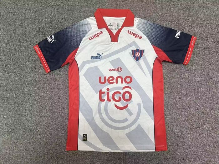 Fan Version 2026-2027 Cerro Porteño Third Away Soccer Jersey Football Shirt