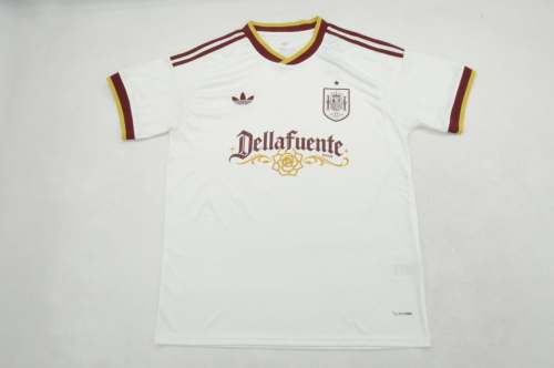 Fan Version 2026 Spain X Dellafuente Away Soccer Jersey España Camisetas de Futbol