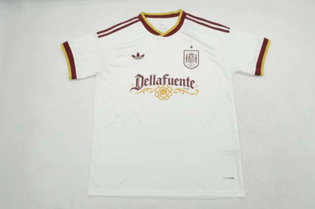 Fan Version 2026 Spain X Dellafuente Away Soccer Jersey España Camisetas de Futbol