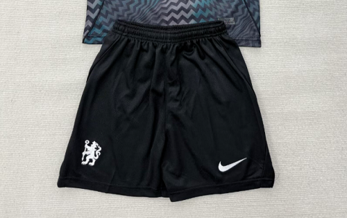 Fan Version 2026-2027 Chelsea Black Goalkeeper Soccer Shorts Football Shorts