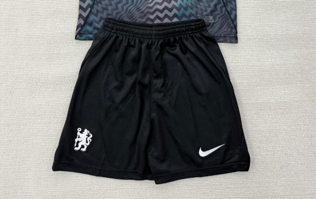 Fan Version 2026-2027 Chelsea Black Goalkeeper Soccer Shorts Football Shorts