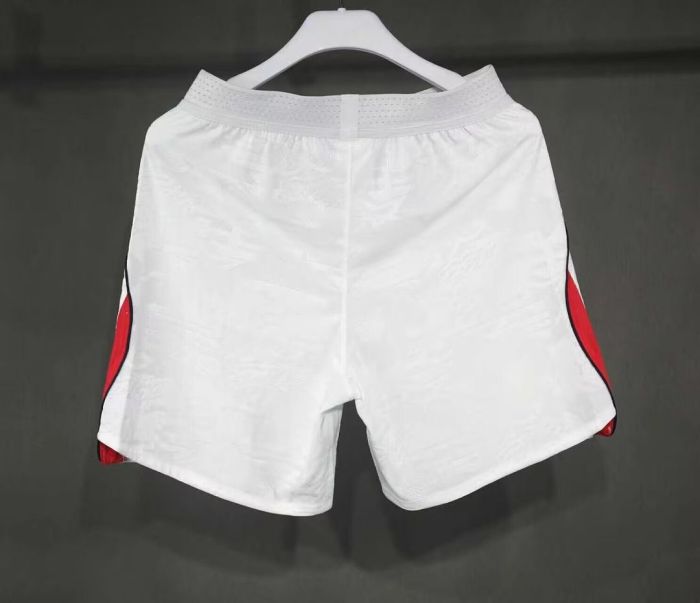 Player Version 2026 England Home Soccer Shorts Football Shorts