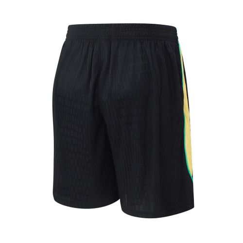 Player Version 2026 Brazil Black/Yellow Soccer Shorts Brasil Football Shorts
