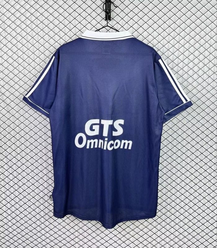 Retro Jersey 1999-2000 FC Girondins de Bordeaux Home Soccer Jersey Vintage Football Shirt