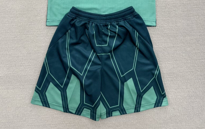 Fan Version 2026-2027 Manchester City Green Goalkeeper Soccer Shorts Football Shorts