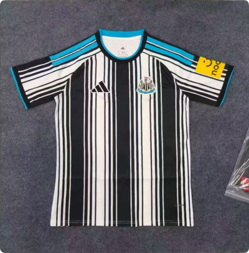 without Sponor Logo Fan Version 2026-2027 Newcastle United Home Soccer Jersey Football Shirt