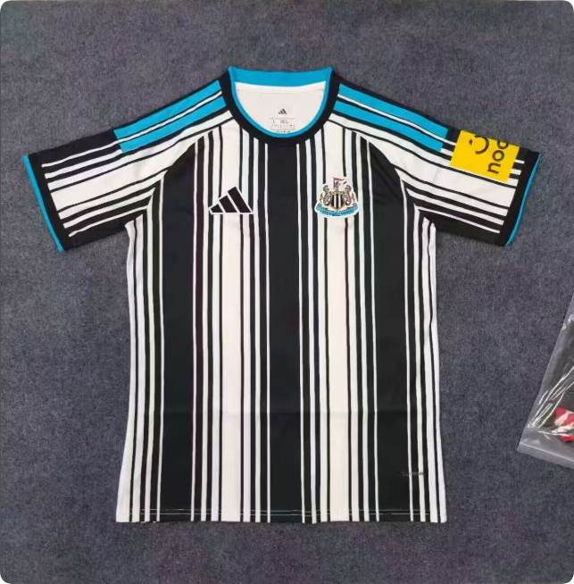 without Sponor Logo Fan Version 2026-2027 Newcastle United Home Soccer Jersey Football Shirt