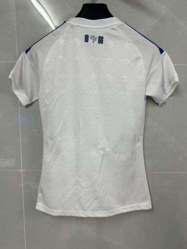 Women 2026-2027 Cruzeiro Away White Soccer Jersey Girl Football Shirt