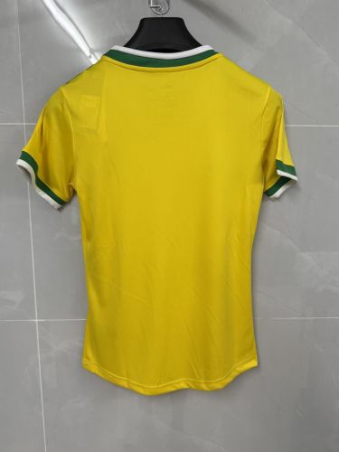 Women 2026-2027 Cruzeiro Yellow Soccer Jersey Girl Football Shirt