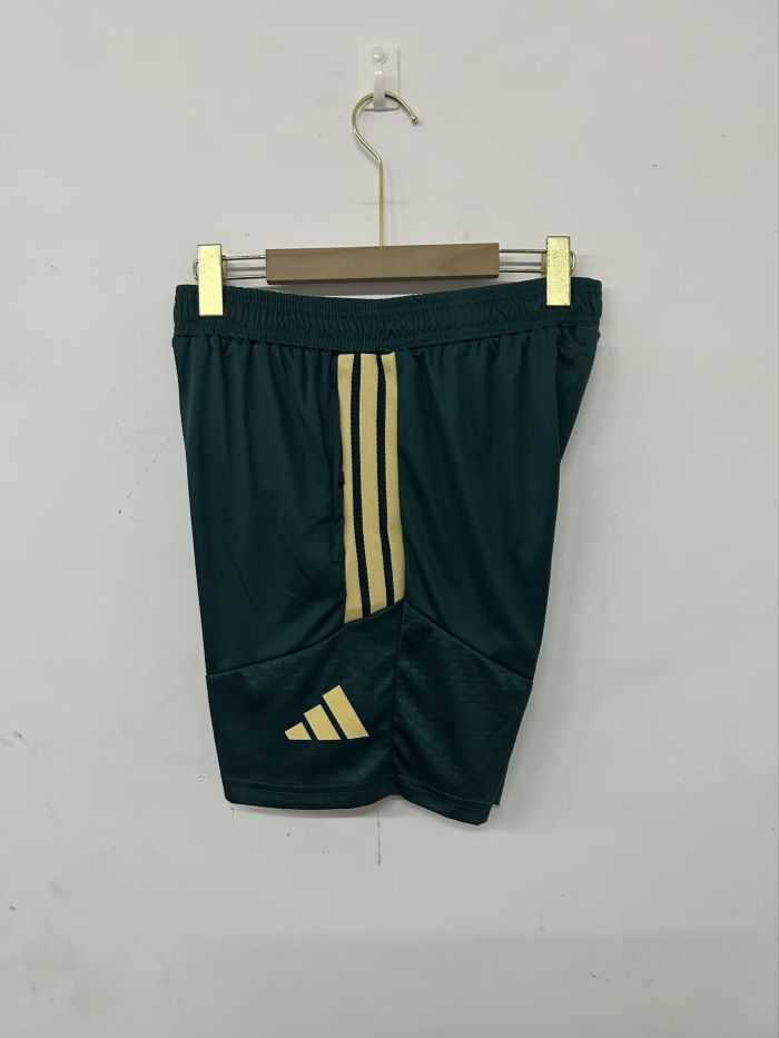 Fan Version 2026-2027 Saudi Arabia Green Soccer Training Shorts Football Shorts