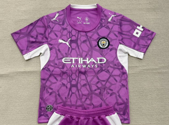 Fan Version 2026-2027 Manchester City Purple Goalkeeper Soccer Jersey Man City Football Shirt