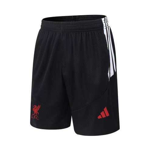 Player Version 2026 Liverpool Black/White Soccer Training Shorts Football Shorts
