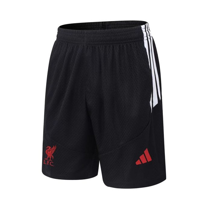 Player Version 2026 Liverpool Black/White Soccer Training Shorts Football Shorts