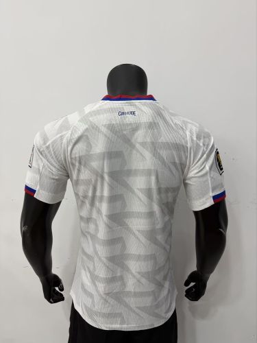 Player Version 2026 Cape Verde Away White Soccer Jersey Football Shirt