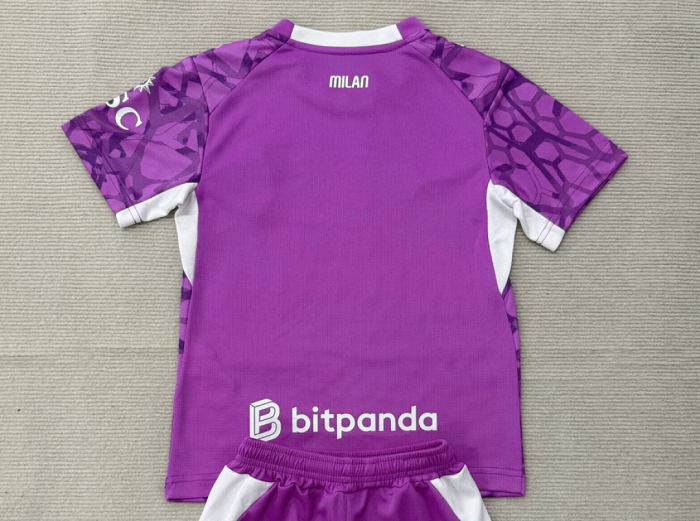 Fan Version 2026-2027 AC Milan Purple Goalkeeper Soccer Jersey AC Football Shirt