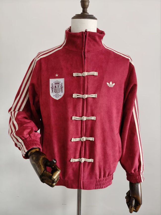 2026-2027 Spain Red Tang suit Soccer Jacket Football Jacket