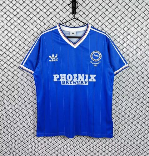 Retro Jersey 1983-1984 Brighton & Hove Albion Home Soccer Jersey Vintage Football Shirt