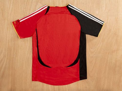 Retro Jersey 2006 Germany Away Red Soccer Jersey Vintage Football Shirt