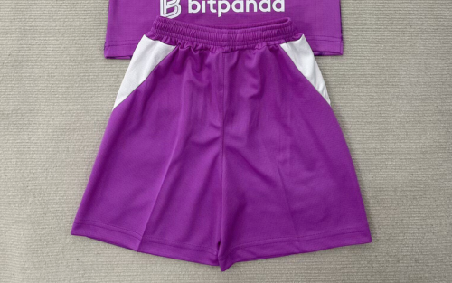 Fan Version 2026-2027 AC Milan Purple Goalkeeper Soccer Shorts Football Shorts
