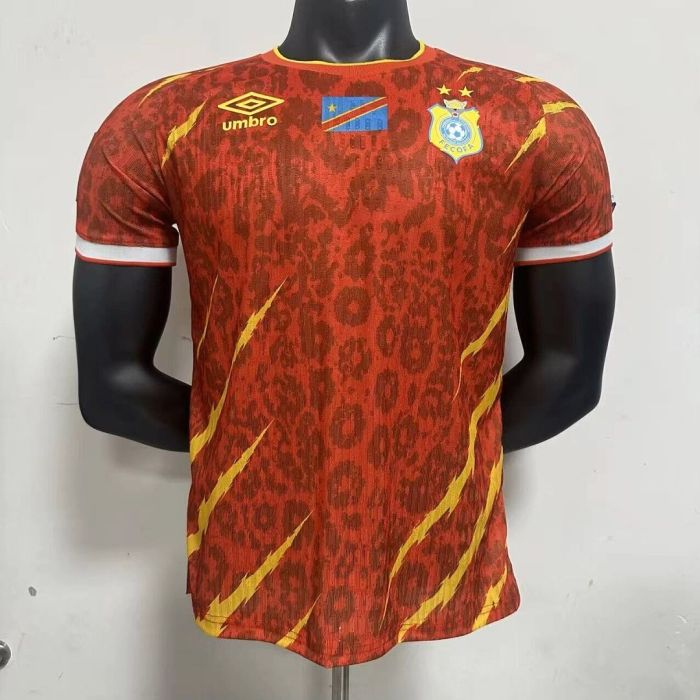 Player Version 2026 FIFA World Cup Congo Third Away Orange Soccer Jersey Football Shirt