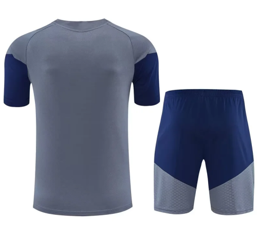 Adult Uniform 2026-2027 Bayern Munich Dark Grey Soccer Training Polo and Shorts Football Kits
