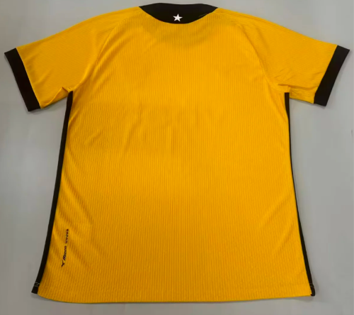 Fan Version 2026-2027 Botafogo Yellow Goalkeeper Soccer Jersey Football Shirt