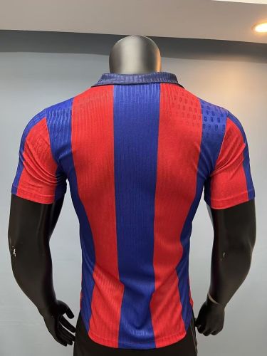 Player Version OR Version Retro Jersey 2003-2004 Barcelona Retro Model Olivia Version Home Soccer Jersey Vintage Camisetas de Futbol