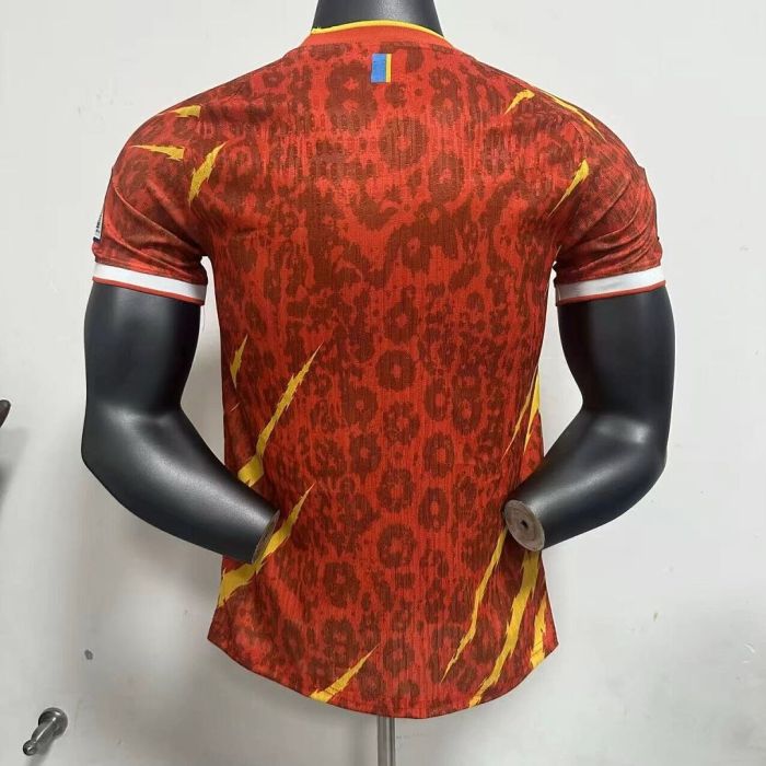 Player Version 2026 FIFA World Cup Congo Third Away Orange Soccer Jersey Football Shirt
