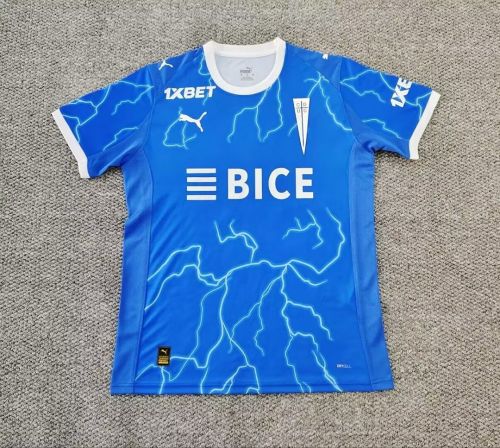 Fan Version 2026-2027 Catholic University Third Away Blue Soccer Jersey Universidad Catolica Football Shirt