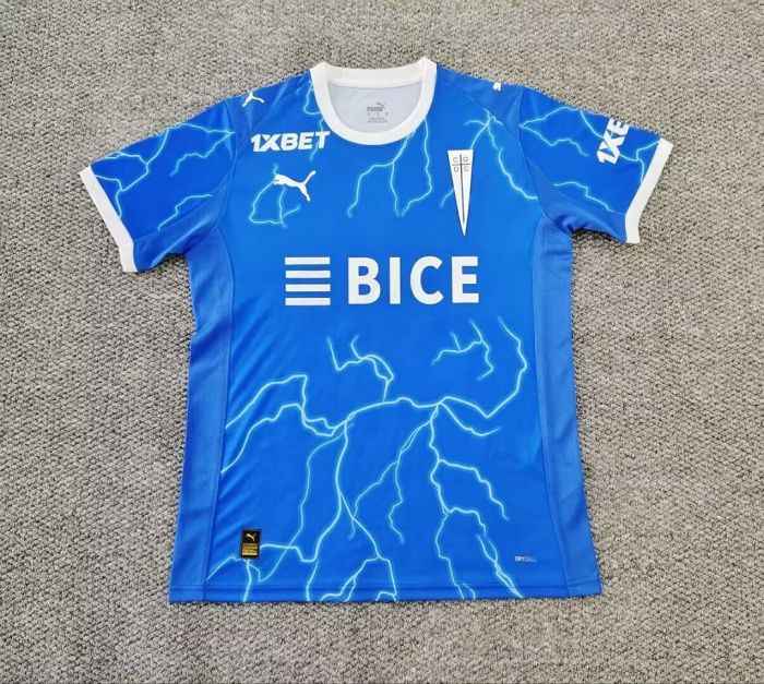 Fan Version 2026-2027 Catholic University Third Away Blue Soccer Jersey Universidad Catolica Football Shirt