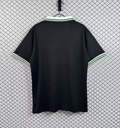 Retro Jersey 1996-1997 Borussia Monchengladbach Away Black Soccer Jersey Football Shirt