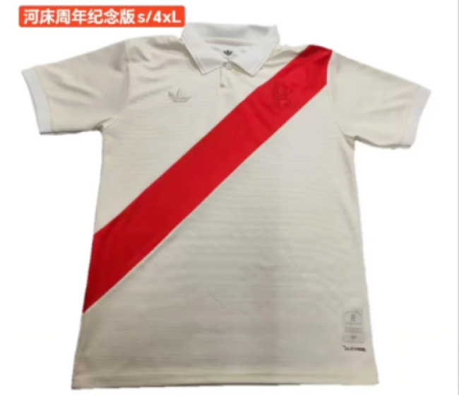 Fan Version 2026-2027 River Plate 75th Anniversary Soccer Jersey Football Shirt