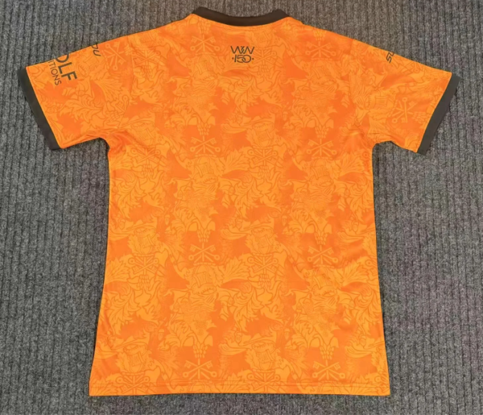 Fan Version Wolves Jersey 2026-2027 Wolverhampton Wanderers 100th Anniversary Football Shirt Soccer Jersey