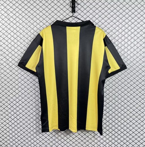 Retro Jersey 1982 Club Atlético Peñarol Home Soccer Jersey Vintage Penarol Football Shirt
