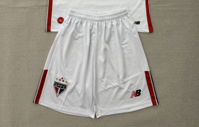 Fan Version 2026-2027 Sao Paulo Home Soccer Shorts Football Shorts
