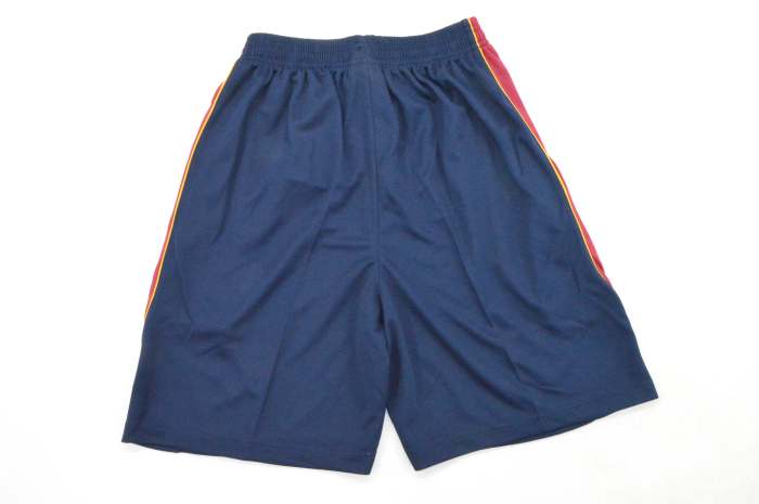 Fan Version 2026 Barcelona Dark Blue/Red Soccer Training Shorts Football Shorts