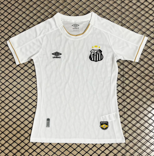 Women 2026-2027 Santos Home Soccer Jersey Girl Football Shirt