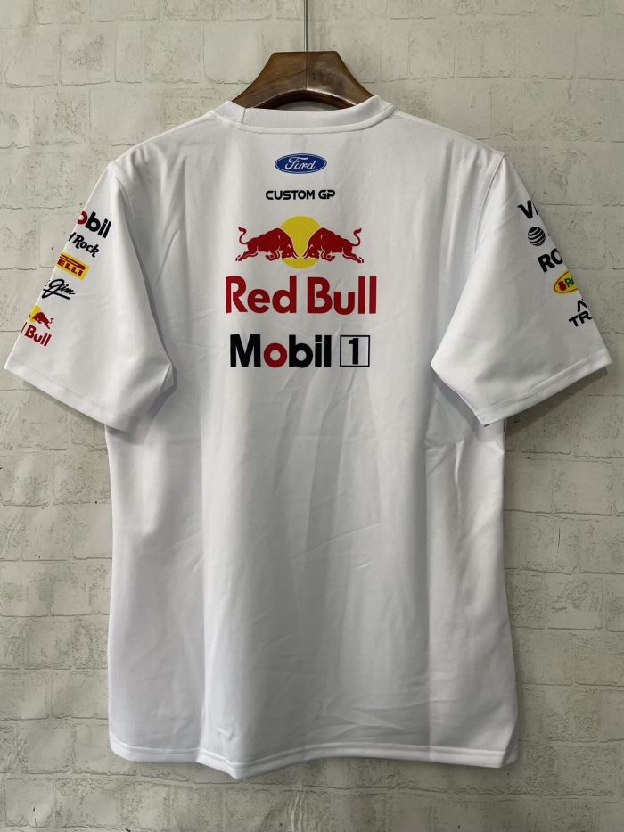 2026 Red Bull White/Blue Jersey Racing Shirt